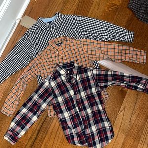 Lot of 3 Ralph Lauren long sleeve button down shirts